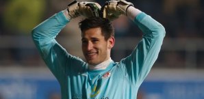 Philipp Tschauner rettete dem FC St. Pauli den Punkt Philipp,Tschauner,fc,st.,pauli,tor,jubel