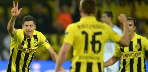 Robert Lewandowski,borussia,dortmund,real,madrid,vier,tore