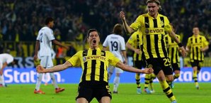 Robert Lewandowski vom BVB zerlegte Real Madrid mit vier Toren Robert Lewandowski, BVB, Real Madrid