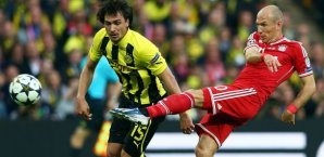 Arjen Robben im Zweikampf mit Mats Hummels arjen,robben,fc,bayern,münchen,borussia,dortmund,mats,hummels,champions,league