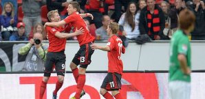 Bayer 04 gewann auch beim HSV Bayer Leverkusen, Jens Hegeler, Stefan Kießling