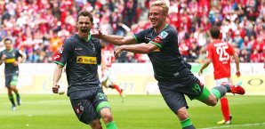 Branimir Hrgota war mit seinen drei Toren der Matchwinner Branimir Hrgota, Borussia Mönchengladbach