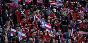 Fans von Atletico Madrid