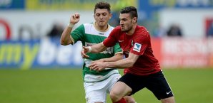 Auch im letzten Spiel im eigenen Stadion reichte für Fürth nicht zum Sieg Greuther Fürth, SC Freiburg