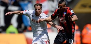 Matthias Lehmann im Zweikampf mit Anis Ben-Hatira matthias,lehmann,anis,ben,hatira