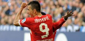 Vedad Ibisevic trifft doppelt Vedad Ibisevic, VfB Stuttgart