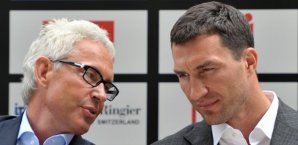 Bernd Bönte mit Wladimir Klitschko Bernd Bönte, Wladmir Klitschko