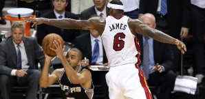 NBA,Finals,Tony Parker,LeBron James,Spurs