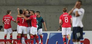 Norwegen, England, U21-EM