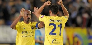 Dürfen bald wieder in der Primera Division jubeln: Senna und Bruno von Villarreal Senna, Villareal
