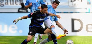 1860 und der FSV lieferten sich einen harten Kampf 1860 München, FSV Frankfurt, 2. Liga