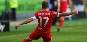 Ein Trikot von Andreas Lambertz wurde in einen FC-Fanshop geschmuggelt Andreas Lambertz, Fortuna Düsseldorf