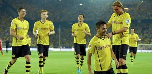 Der BVB setzte sich gegen die Bayern durch und gewann den Supercup Borussia Dortmund, FC Bayern München, Supercup
