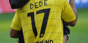 Neuzugang Pierre-Emerick Aubameyang erhält Dedes alte Rückennummer 17 Dede, Borussia Dortmund