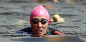 Isabelle Härle verpasste knapp eine Medaille isabelle härle, schwimmen