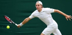 Jan-Lennard Struff erreichte am Hamburger Rothenbaum die zweite Runde Jan-Lennard Struff