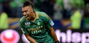 Pierre-Emerick Aubameyang wechselt zu Borussia Dortmund Pierre-Emerick Aubameyang, as st.etienne