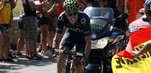 Rui Costa setzte sich auf der 19. Etappe der Tour de France durch Rui Costa, Tour de France