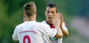 Simon Zoller erzielte das Tor des Tages simon zoller, 1. fc kaiserslautern