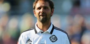 Stephan Ruthenbeck holte einen Punkt zum Auftakt Stephan Ruthenbeck,VfR Aalen