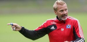 Thorsten Fink kann nicht zufrieden sein Thorsten Fink, HSV