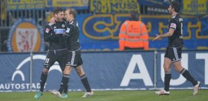 Enrico Valentini lässt sich feiern Aalen,Enrico Valentini