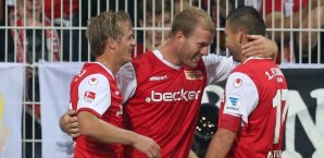 Adam Nemec (mi.) erzielte beide Treffer für Union Berlin Adam Nemec, Union Berlin