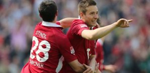 Artur Sobiech traf für Hannover 96 Artur Sobiech,Hannover 96