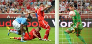 Bayern München feiert den Sieg Bayern