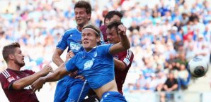 David Abraham machte die Führung für Hoffenheim david,abraham,hoffenheim,nürnberg,tor