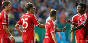 Der FC Bayern München will gleich zu Beginn Fahrt aufnehmen fc,bayern,münchen,dfb,pokal