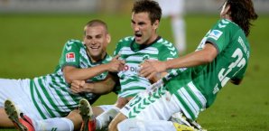Goran Sukalo (mi.) traf für Fürth Goran Sukalo