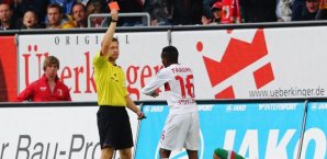 Ibrahima Traore wurde nach seiner unberechtigten Roten Karte für ein Spiel gesperrt Ibrahima Traore, VfB Stuttgart