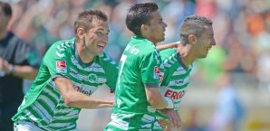 Für die SpVgg Greuther Fürth gab es bisher einiges zu feiern Nikola Djudjic, greuther fürth