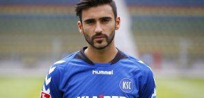 Selcuk Alibazi machte das 2:0 Selcuk Alibazi,ksc