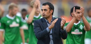 Robin Dutt feierte mit Werder Bremen ein wichtiges Erfolgserlebnis Werder Bremen, Robin Dutt