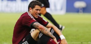 Daniel Ginczek wird den Nürnbergern wohl einige Wochen fehlen Daniel Ginczek