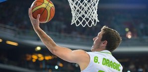 Goran Dragic möchte seine Slowenen ins Viertelfinale führen Goran Dragic, Slowenien, Basketball