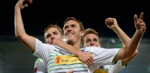 Max Kruse durfte sich feiern lassen Max Kruse, Borussia Mönchengladbach