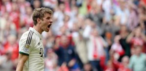 Thomas Müller erzielte das Tor des Tages Müller,Bayern München