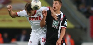 Patrick Helmes und Willi Orban im Duell Patrick Helmes,Willi Orban
