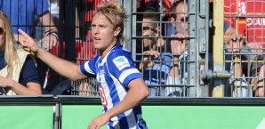 Per Skjelbred erzielte heute sein erstes Bundesligator Per Skjelbred,Hertha BSC Berlin