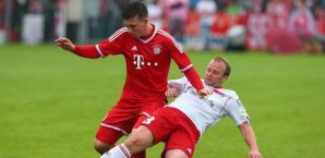 Darf sich über seinen ersten Profi-Vertrag freuen: Bayern-Talent Pierre-Emile Hojberg Pierre-Emile Hojberg
