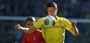 Lewandowski trifft gegen Freiburg eigentlich immer. Heute auch. Robert Lewandowski,Borussia Dortmund