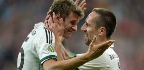 Thomas Müller und Franck Ribery wollen die Serie ausbauen thomas,müller,franck,ribery