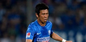 Auch Yusuke Tasaka konnte die Bochumer Niederlage nicht verhindern Yusuke Tasaka, VfL Bochum