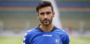 Selcuk Alibaz schoss das Karlsruher Führungstor. Alibaz