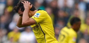 Mats Hummels flog vom Platz Borussia Mönchengladbach, Borussia Dortmund
