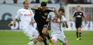 Emre Can traf für Bayer Leverkusen zum Sieg. Can,Bayer