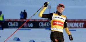 Eric Frenzel dürfte sich als Sieger des Nordic Combined Triple über eine hohe Siegprämie freuen Eric Frenzel